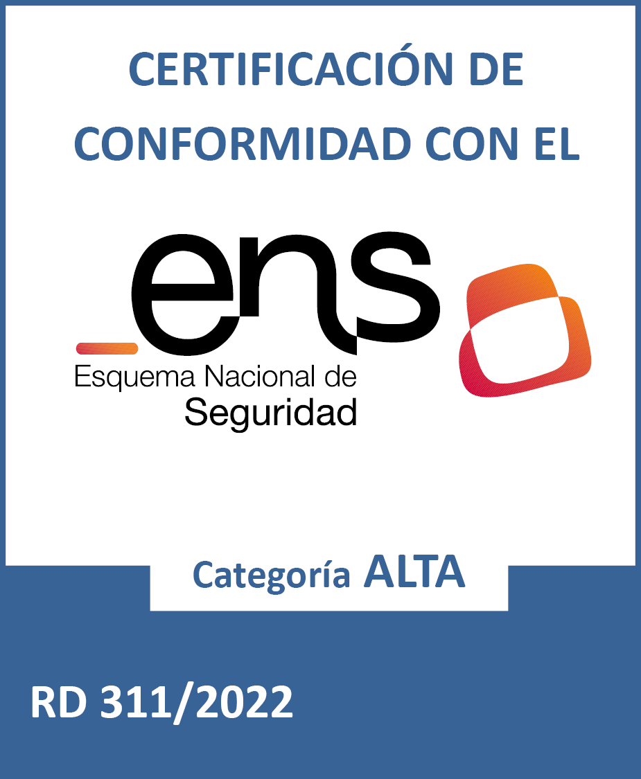 Logotipo Certification ENS Alto
